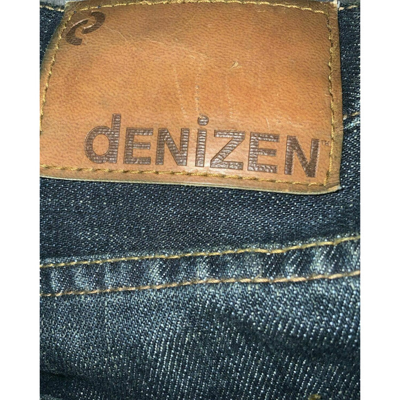 Levis Denizen Jeans Men Sz 38X32 Straight Leg Dark Wash Relaxed Fit Blue Denim - Picture 9 of 9